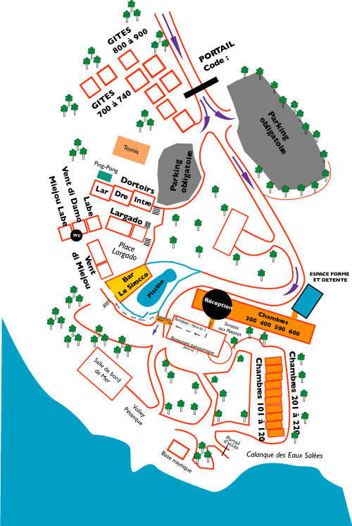 Road map to the workshop place